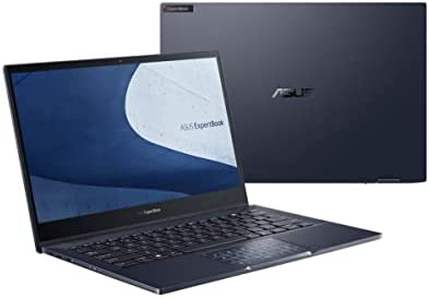 ASUS ExpertBook B5 Thin & Light Business Laptop, 13.3” FHD OLED, Intel Core i7-1165G7, 512GB SSD, 16GB RAM, All-Day Battery, Enterprise-Grade Video Conference, NumberPad, Win 10 Pro, B5302CEA-XH74