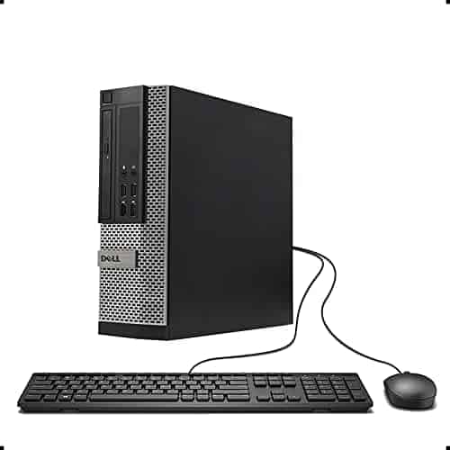 Dell Optiplex 9020 SFF High Performance Desktop Computer, Intel Core i7-4790 up to 4.0GHz, 16GB RAM, 960GB SSD, Windows 10 Pro, USB WiFi Adapter, (Renewed)