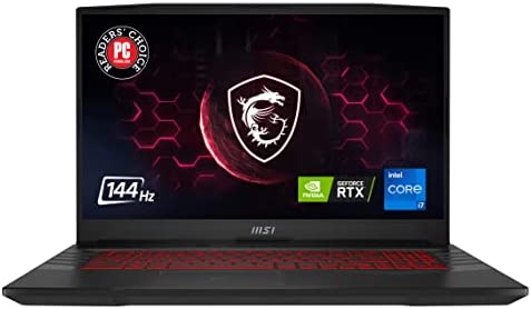 MSI Pulse GL66 15.6″ FHD 144Hz Gaming Laptop: Intel Core i7-12700H RTX 3070 16GB 512GB NVMe SSD, Type-C USB 3.2 Gen 1, RGB Gaming Keyboard, Cooler Boost 5, Win11 Home: Black 12UGKV-464