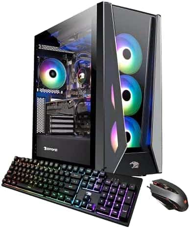 iBUYPOWER Pro Gaming PC Computer Desktop TraceMR 224i (Intel Core i9-11900KF 3.5 GHz, GeForce RTX 3090 24 GB, 32GB DDR4, 1 TB SSD + 2 TB HDD, WiFi Ready, Windows 11 Home)