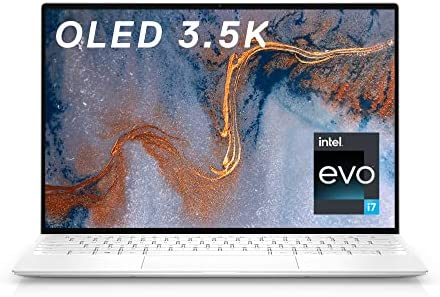 Dell XPS 13 9310 Laptop – 13.4-inch OLED 3.5K (3456×2160) Touchscreen Display, Intel Core i7-1195G7, 16GB LPDDR4x RAM, 512G SSD, Intel Iris Xe Graphics, 1-Year Premium Support, Windows 11 Home – White