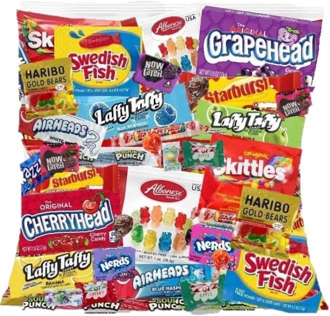 ULTIMATE Assorted Classic Candy Mix! Mega Variety! FRESH & DELICIOUS! Fun Size, Individually Wrapped Minis, Bulk Assortment, Perfect Treat Mix for Candy Bowls, Parties, Parades & Piñatas! (4 Pounds)