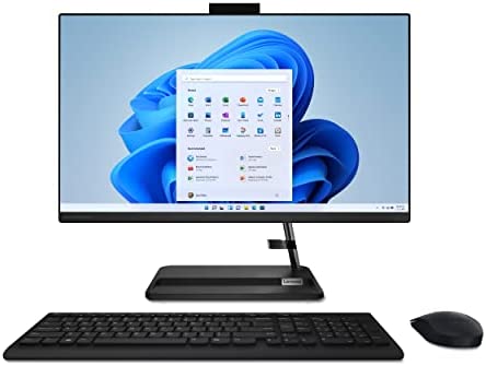 Lenovo – IdeaCentre AIO 3 – All-in-One-Computer – 24″ FHD Display – 8GB Memory – 1TB + 256GB Storage – AMD R3 5425U – Windows 11 – Mouse & Keyboard Included