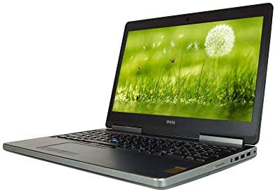 Dell Precision 7510 15.6 inches FHD Laptop, Core i7-6820HQ 2.7GHz, 16GB RAM, 512GB Solid State Drive, Windows 10 Pro 64Bit, CAM, NVIDIA Quadro Graphics (Renewed)