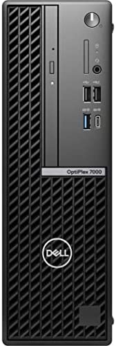 Dell OptiPlex 7000 Desktop Computer – Intel Core i5 12th Gen i5-12500 Hexa-core (6 Core) 3 GHz – 16 GB RAM DDR4 SDRAM – 256 GB M.2 PCI Express NVMe 3.0 x4 SSD – Small Form Factor – Black