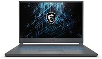 MSI Stealth 15M Gaming Laptop: 15.6″ 144Hz FHD 1080p Display, Intel Core i7-11375H, NVIDIA GeForce RTX 3060, 16GB, 512GB SSD, Thunderbolt 4, WiFi 6, Win10, Carbon Gray (A11UEK-009)