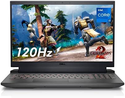 Dell G15 5520 15.6 Inch Gaming Laptop – 1080p FHD 120Hz Display, Intel Core i7-12700H, 16GB DDR5 RAM, 512GB SSD, NVIDIA Geforce RTX 3060 6GB GDDR6, Intel Wi-Fi 6, USB C, Windows 11 – Dark Shadow Grey