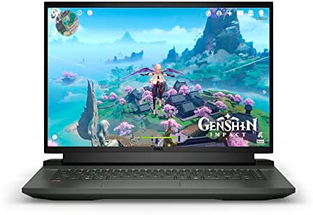 Dell G16 7620 Gaming Laptop – 16-inch QHD 165Hz Display, Intel Core i9-12900H Processor, 32GB DDR5 RAM, 1TB SSD, WiFi 6, NVIDIA GeForce RTX3070Ti Graphics, Dell Services + Windows 11 Home –  Black