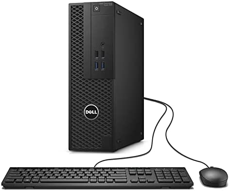 Dell Precision 3420 SFF High Performance Desktop Computer, Intel Quad Core i7-6700 up to 4.0GHz, 16G DDR4, 512G SSD, WiFi, BT, 4K Support, DP, HDMI, Win 10 Pro 64 English/Spanish/French(Renewed)