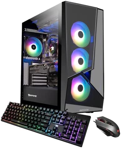 iBUYPOWER Gaming PC Computer Desktop SlateMR 297i (Intel i5-13600KF 3.5 GHz (5.1 GHz Max Turbo), Geforce RTX 3060 12 GB, 16 GB 3200 MHz DDR4 RGB RAM, 500 GB NVMe + 1 TB HDD, Windows 11 Home 64-bit)