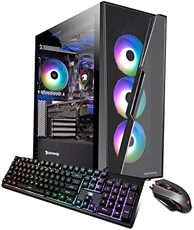 iBUYPOWER Gaming PC Computer Desktop SlateHako 302a (AMD Ryzen 9 7900x 4.7 GHz (5.6 GHz Max Turbo),Geforce RTX 3080 10 GB, 32 GB 5200 MHz DDR5 RAM, 1 TB NVMe, Windows 11 Home 64-bit)