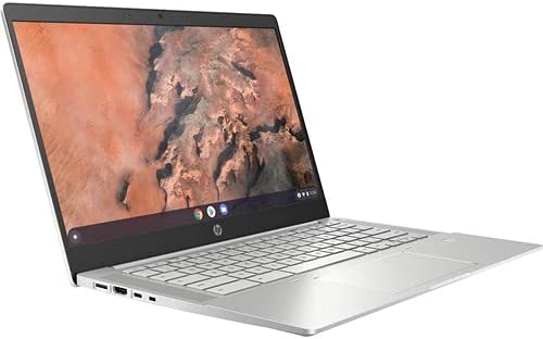 HP Pro Chromebook Enterprise 14-Inch Laptop c645 – AMD Ryzen 5 3500C Quad-Core – 16 GB RAM – 128 GB SSD – Pike Silver Aluminum – Chrome OS – AMD Radeon Graphics