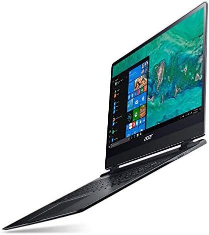 Acer Swift 7 SF714-51T-M9H0 Ultra-Thin 8.98mm Laptop, 14" Full HD Touch, 7th Gen Intel Core i7-7Y75, 8GB LPDDR3, 256GB PCIe NVMe SSD, 4G LTE, Windows 10