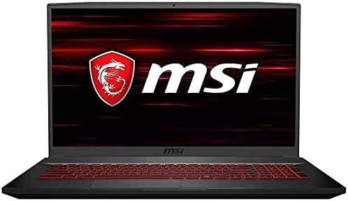 MSI GF75 17.3" FHD 120Hz Thin Gaming Laptop, 10th Gen Intel Core i5-10300H, Backlight Keyboard, HDMI, Wi-Fi 6, Webcam, Amazon Alexa, USB-C, GeForce GTX 1650, Windows 10 (32GB RAM|512GB PCIe SSD)