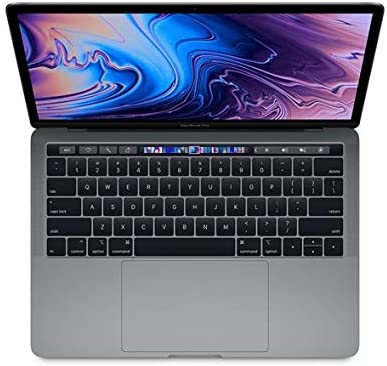 Apple 13.3″ MacBook Pro w/ Touch Bar (Mid 2018), 227ppi Retina Display, Intel Core i5-8259U Quad-Core, 256GB PCI-E Solid State Drive, 8GB DDR3, 802.11ac, Bluetooth, macOS 10.13, Space Gray (Renewed)