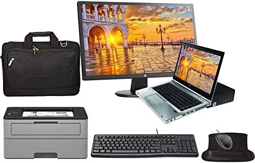 HP Elite 8460p All in One with 24 Inch Monitor, Docking, Keyboard, Intel i5 2.5GHz, 16GB, 1TB SSD, Win 10 Pro, Office 365 (Renewed)