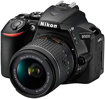 Nikon D5600 DSLR with 18-55mm f/3.5-5.6G VR and 70-300mm f/4.5-6.3G ED (Renewed)