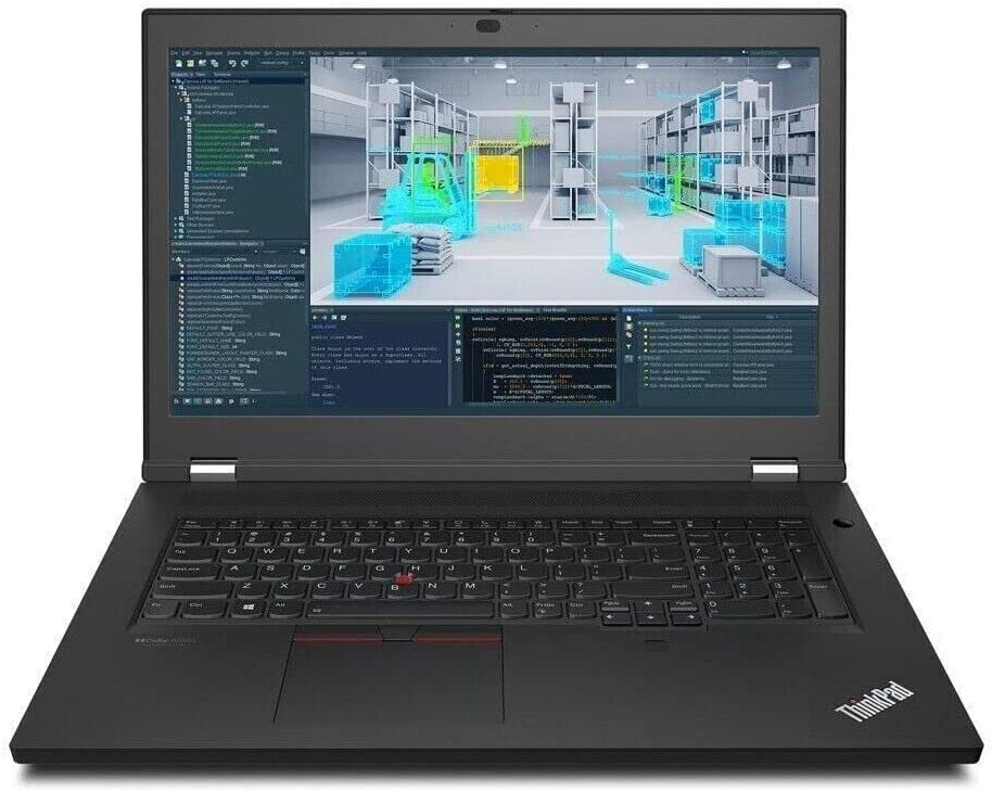 Lenovo ThinkPad P17 Gen 2 Business Laptop, 17.3″ FHD (1920 x 1080), 11th Gen Intel Core i7-11800H, 16 GB Ram, 512 GB SSD, nVidia RTX A2000, IR Webcam, Windows 10 Pro (Renewed)