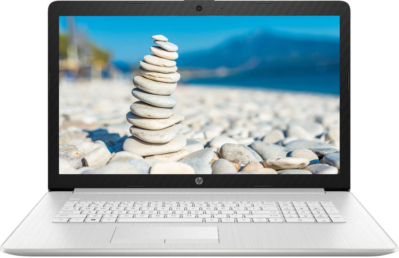 2022 Newest HP 17.3" HD+ Display Laptop, 11th Gen Intel Core i3-1115G4(Up to 4.1GHz, Beat i5-1030G7), 16GB DDR4 RAM, 1TB HDD+256GB PCIe SSD, Bluetooth, Webcam, Windows 11, Silver, w/ 3in1 Accessories