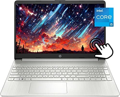 HP Newest Flagship 15.6 HD Touchscreen IPS Laptop, 4-Core i5-1135G7(Up to 4.2GHz, Beat i7-1060G7), 12GB RAM, 512GB PCIe SSD, Iris Xe Graphics, Bluetooth, WiFi, Windows 11 Home S,w/GM Gaming Mouse